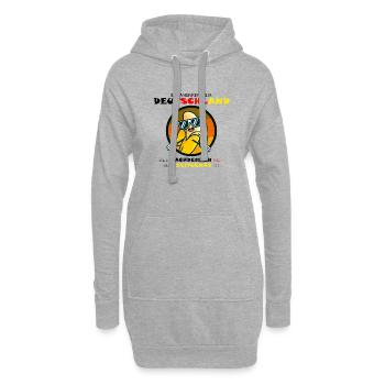 Bananenrepublik - Hoodie-Kleid - Grau meliert - Vorne