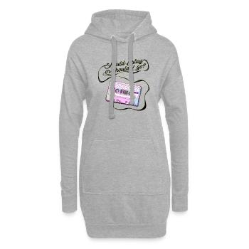 Eddie Munson Eleven - Hoodie-Kleid - Grau meliert - Vorne
