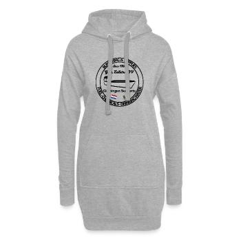 Entreprise de soutage et d’approvisionnement Groningen Seaport - Sweat-shirt à capuche long Femme - gris chiné - Devant