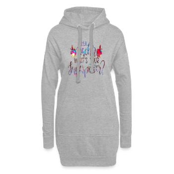 Étudiant 2023 Diplôme d’école d’enseignant d’étudiant du secondaire - Sweat-shirt à capuche long Femme - gris chiné - Devant
