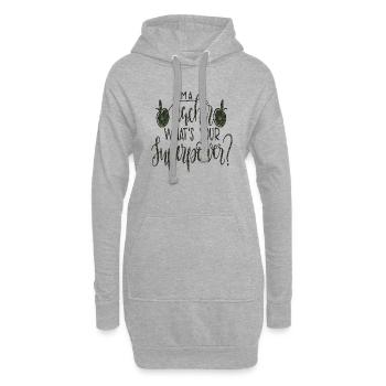 Étudiant 2023 Diplôme d’école d’enseignant d’étudiant du secondaire - Sweat-shirt à capuche long Femme - gris chiné - Devant