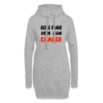 Camper - Hoodie-Kleid - Grau meliert - Vorne