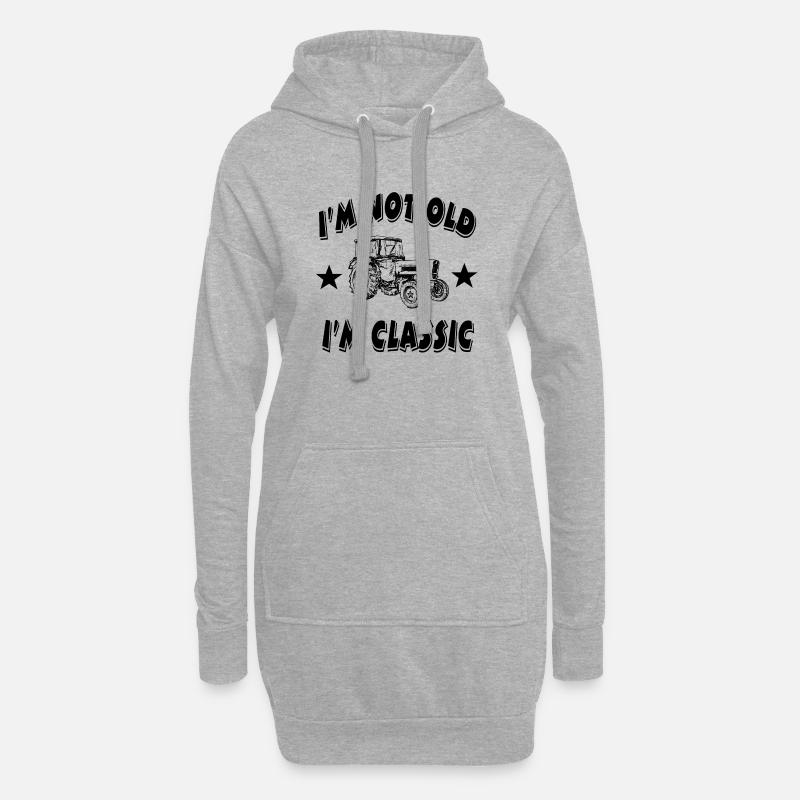 Traktor - Hoodie-Kleid - Grau meliert