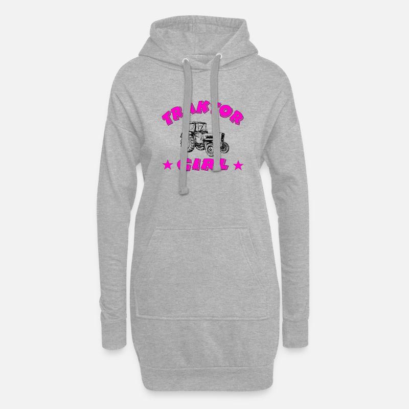 Traktor - Hoodie-Kleid - Grau meliert