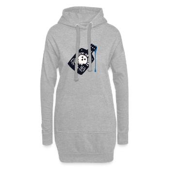 Potion mortelle Halloween - Sweat-shirt à capuche long Femme - gris chiné - Devant