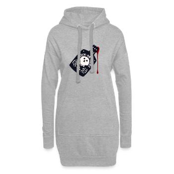 Mysterien-Zaubertrank - Hoodie-Kleid - Grau meliert - Vorne
