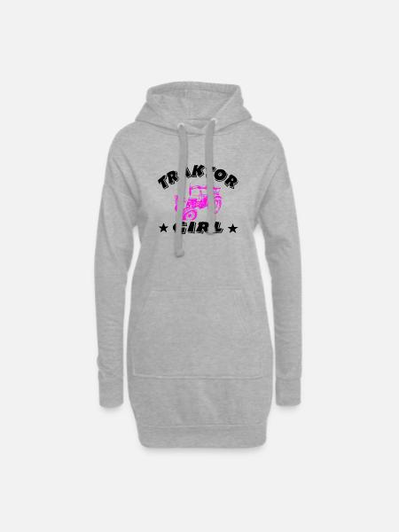 Traktor - Hoodie-Kleid - Grau meliert