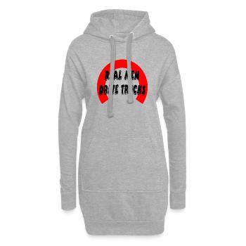 Truck - Hoodie-Kleid - Grau meliert - Vorne