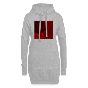 TAG DES ROTEN FELDES - Hoodie-Kleid - Grau meliert - Vorne