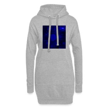 ELECTRIC STARRY MOON - Hoodie Dress - heather grey - Front