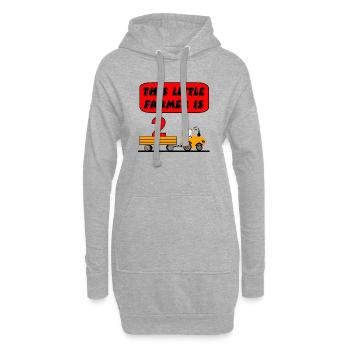 Bauer - Hoodie-Kleid - Grau meliert - Vorne