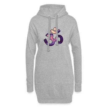 VENICE OM - Hoodie-Kleid - Grau meliert - Vorne