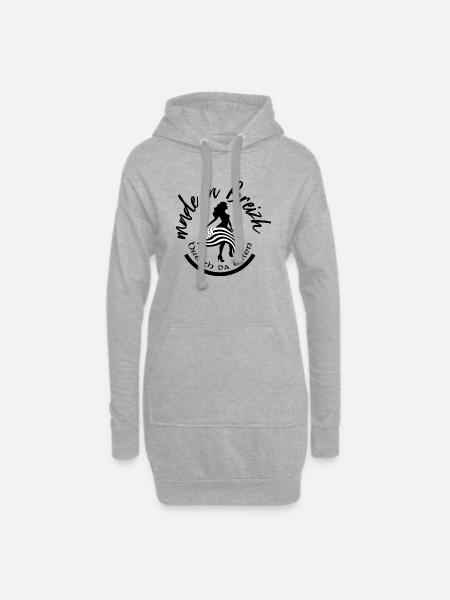 Made in Breizh - Hoodie Dress - heather grey