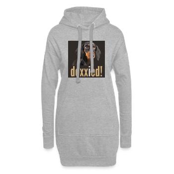 Doxxied Bild PBLBBDG - Hoodie-Kleid - Grau meliert - Vorne