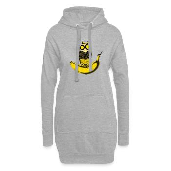 Baneule - Hoodie-Kleid - Grau meliert - Vorne