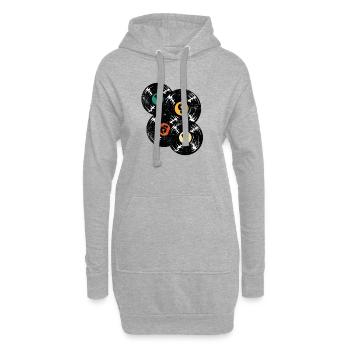 Vintage 1967 - Hoodie Dress - heather grey - Front