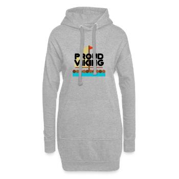 STOLZER WIKINGER - Hoodie-Kleid - Grau meliert - Vorne