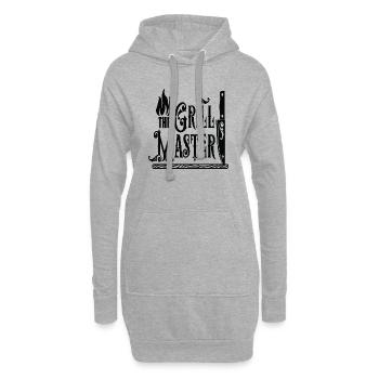 The Grill Master - Hoodie-Kleid - Grau meliert - Vorne