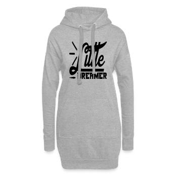 Little Dreamer - Hoodie-Kleid - Grau meliert - Vorne
