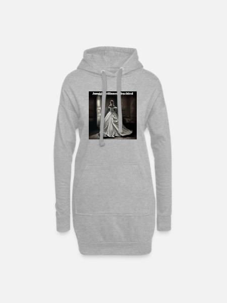 Junggesellinnenabschied - Hoodie-Kleid - Grau meliert