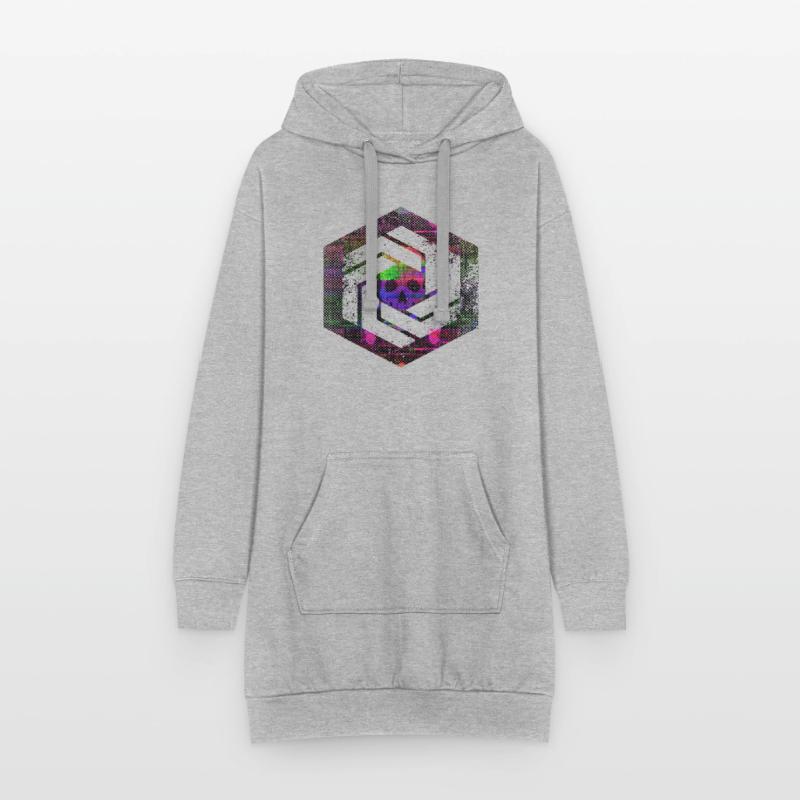 hexagon programming programmer coding geometric Hoodie Dress