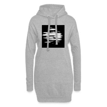 ZEIG, WIE KRATZIG DU BIST - Hoodie-Kleid - Grau meliert - Vorne