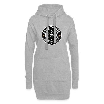 Millésime 1992 - Sweat-shirt à capuche long Femme - gris chiné - Devant