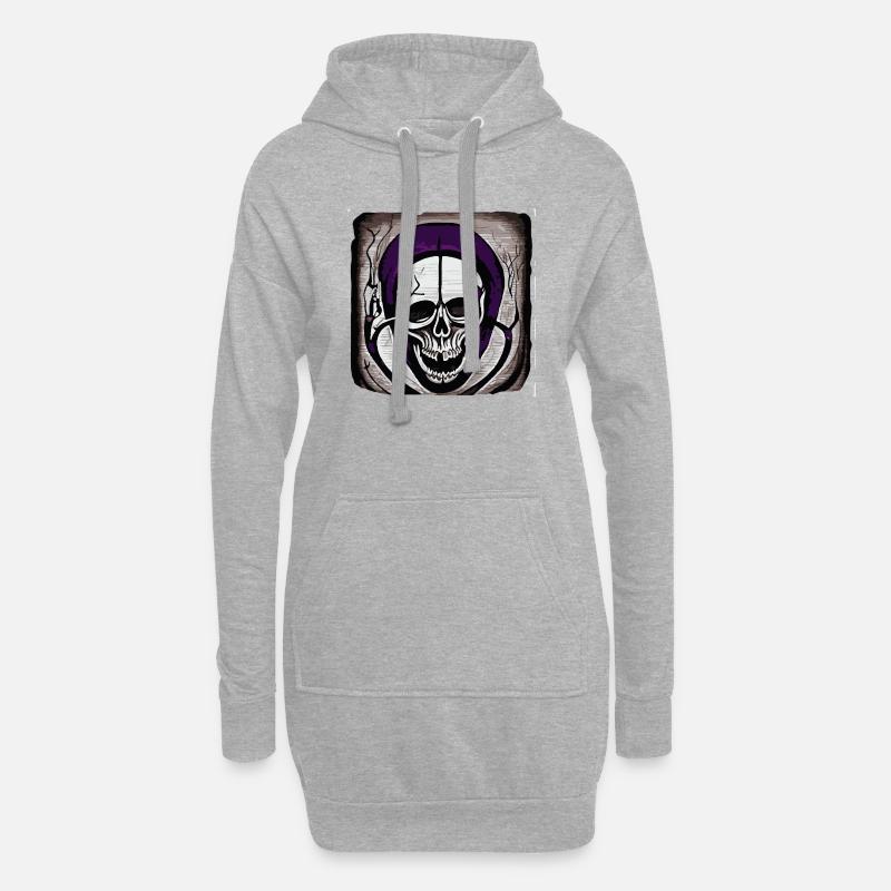 Calaverit - Hoodie-Kleid - Grau meliert