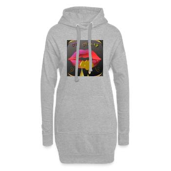 My Honey - Hoodie-Kleid - Grau meliert - Vorne