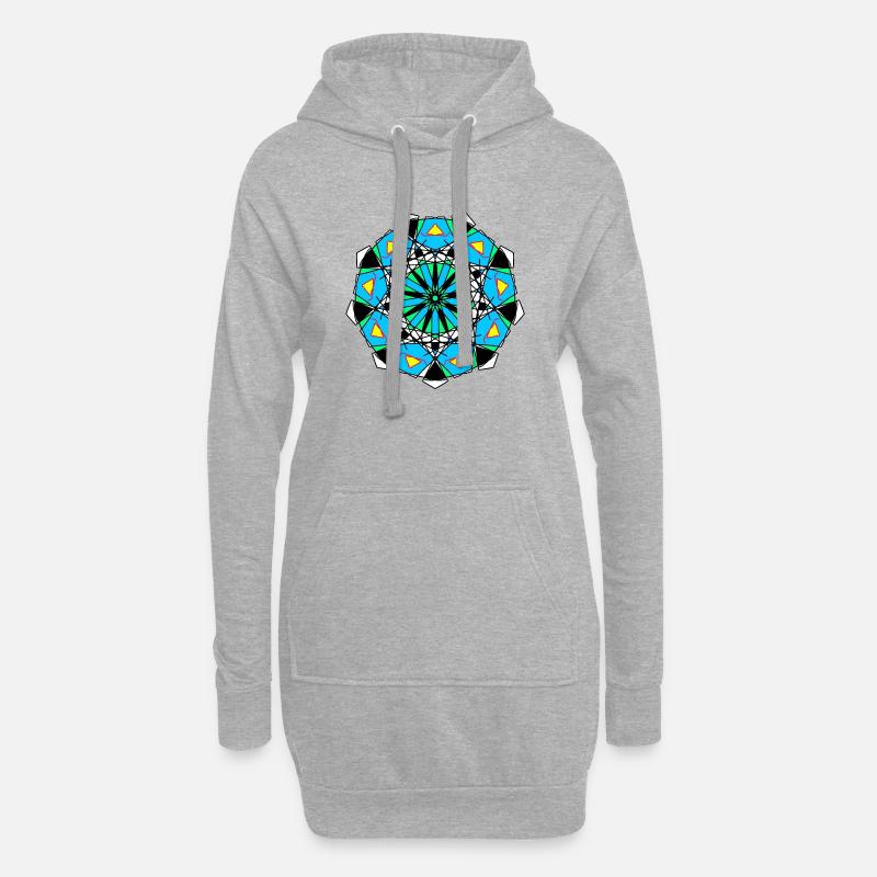 Pattern - Hoodie Dress - heather grey