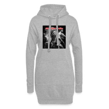 Chef Rice s Salsa - Sweat-shirt à capuche long Femme - gris chiné - Devant