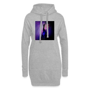Einfach machen! - Hoodie-Kleid - Grau meliert - Vorne