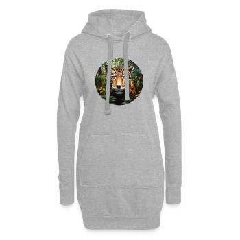 Jaguar - Hoodie-Kleid - Grau meliert - Vorne