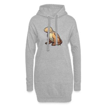 Komodowarane - Hoodie-Kleid - Grau meliert - Vorne