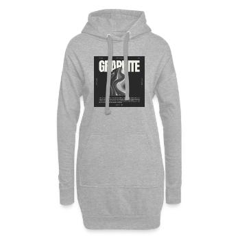 GRAPHITE DESIGN Y2K | BW Its very cool. Cool color - Hoodie-Kleid - Grau meliert - Vorne