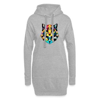 Cat, Cat Owner, Forest Cat, Domestic Cat, Kitten - Hoodie Dress - heather grey - Front