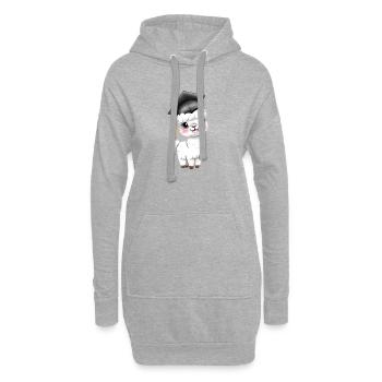 Baccalauréat Alpaga Études Supérieures - Sweat-shirt à capuche long Femme - gris chiné - Devant