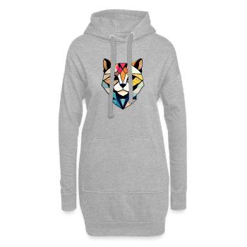 Chat Siamois, Chat, Propriétaire De Chat, Chat Domestique, Chaton - Sweat-shirt à capuche long Femme - gris chiné - Devant