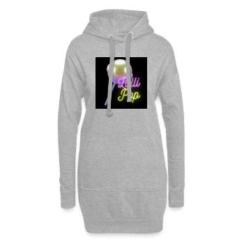 Lolli Pop - Hoodie-Kleid - Grau meliert - Vorne