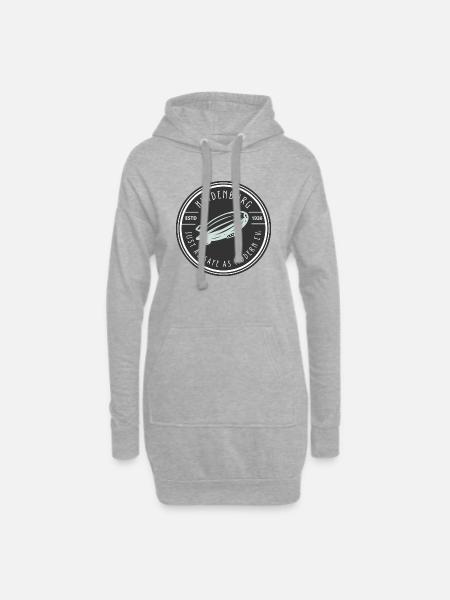 Hindenburg - Hoodie Dress - heather grey