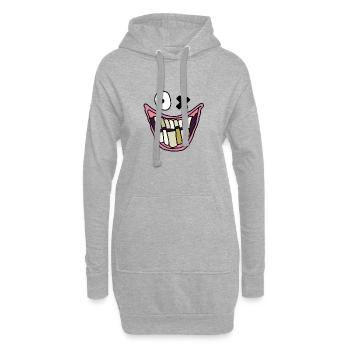 Joker - Hoodie-Kleid - Grau meliert - Vorne