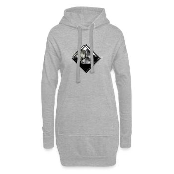 wildlife - Hoodie-Kleid - Grau meliert - Vorne