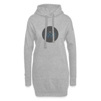 est. 1992, Birthday, Date, 90s, Year - Hoodie Dress - heather grey - Front