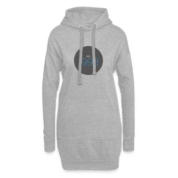 est. 1993, Birthday, Date, 90s, Year - Hoodie Dress - heather grey - Front