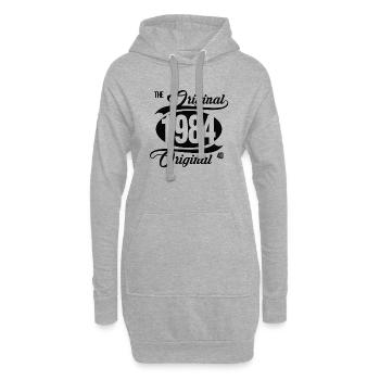 The Original 40 (1984) - Hoodie Dress - heather grey - Front