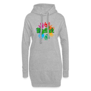 together - Hoodie-Kleid - Grau meliert - Vorne