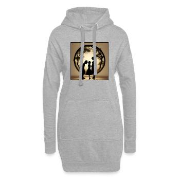 Mother's Day Magic Merch - Hoodie Dress - heather grey - Front