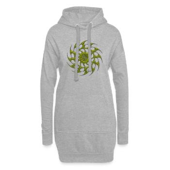 Hobby Art artisanat artisanat fait à la main outil de créativité - Sweat-shirt à capuche long Femme - gris chiné - Devant