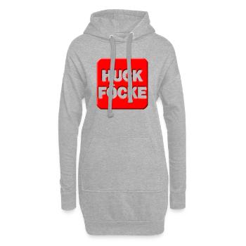 huck föcke red - Hoodie-Kleid - Grau meliert - Vorne