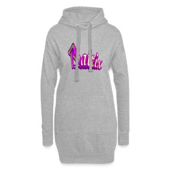 beatrix2 - Hoodie-Kleid - Grau meliert - Vorne